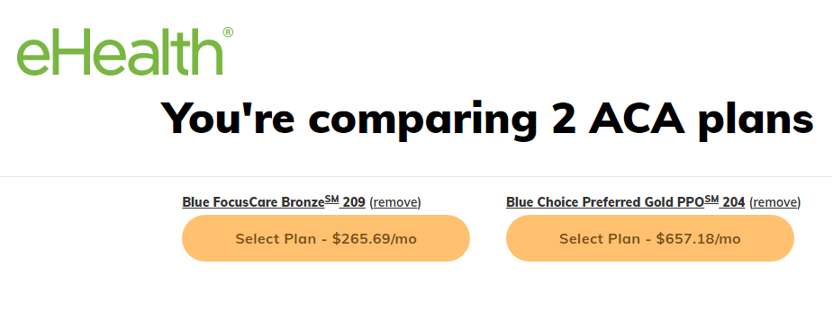 Compare Health Insurance Plans