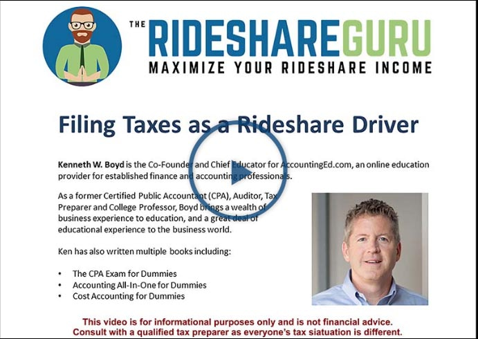 2020 Rideshare Driver Tax Guide 5